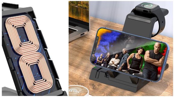 Зарядная станция Tres, серая Зарядная станция Tres, серая