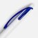 Ручка шариковая Bento, белая с синим