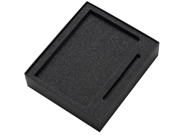 Подарочный набор Vision Pro soft-touch с ручкой и блокнотом А5, оранжевый Подарочный набор Vision Pro soft-touch с ручкой и блокнотом А5, оранжевый