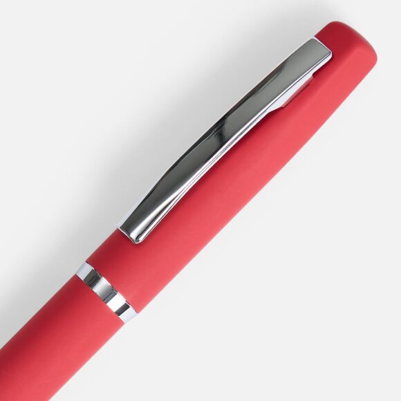 Ручка шариковая Bolt Soft Touch, красная Ручка шариковая Bolt Soft Touch, красная