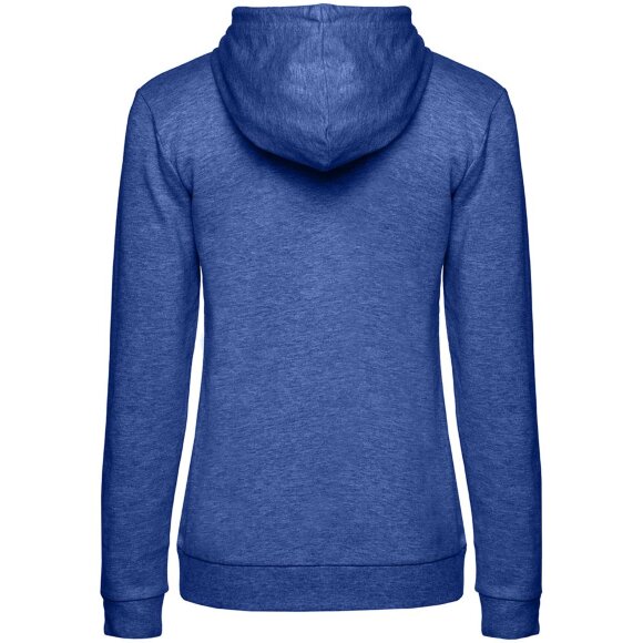 Толстовка с капюшоном женская Hoodie, ярко-синий меланж Толстовка с капюшоном женская Hoodie, ярко-синий меланж