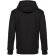 Толстовка с капюшоном унисекс King, черная