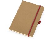 Блокнот Sevilia Hard, твердая обложка из крафта A5, 80 листов, крафтовый/красный Блокнот Sevilia Hard, твердая обложка из крафта A5, 80 листов, крафтовый/красный