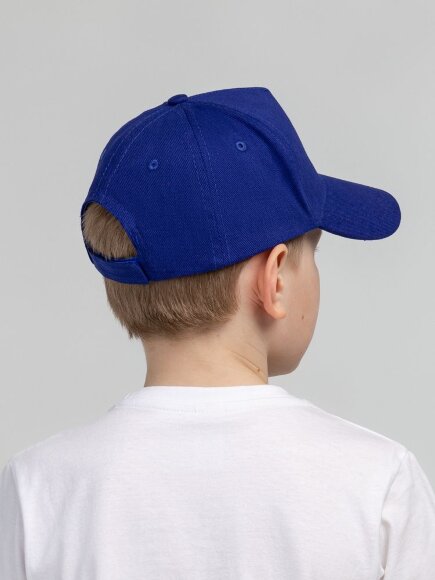 Бейсболка детская Standard Kids, синяя Бейсболка детская Standard Kids, синяя