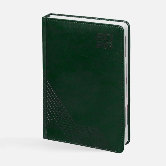 Ежедневник Faro, датированный, темно-зеленый Ежедневник Faro, датированный, темно-зеленый