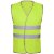 Сигнальный жилет СО-1 ТР, желтый флуоресцентный