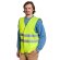 Сигнальный жилет СО-1 ТР, желтый флуоресцентный