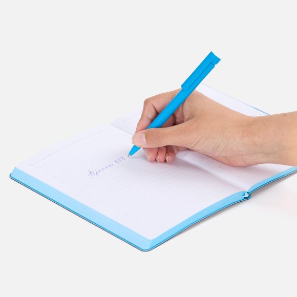 Ручка шариковая Liberty Polished, голубая Ручка шариковая Liberty Polished, голубая