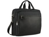 Портфель мужской BUGATTI Sera, антрацитовый, полиэстер, 40х11х34 см Портфель мужской BUGATTI Sera, антрацитовый, полиэстер, 40х11х34 см