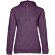 Толстовка с капюшоном женская Hoodie, фиолетовый меланж Толстовка с капюшоном женская Hoodie, фиолетовый меланж