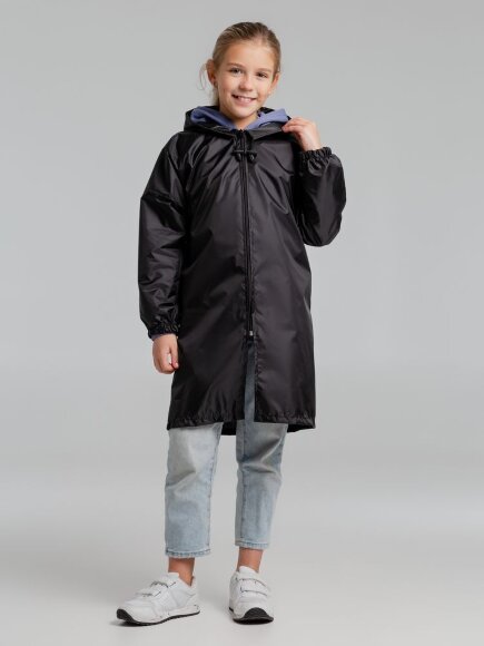 Дождевик детский Rainman Kids, черный Дождевик детский Rainman Kids, черный