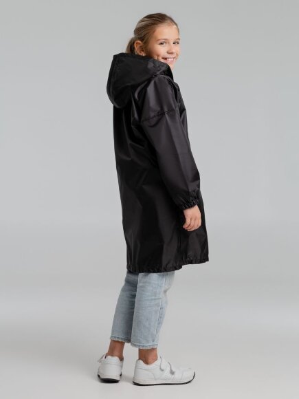 Дождевик детский Rainman Kids, черный Дождевик детский Rainman Kids, черный