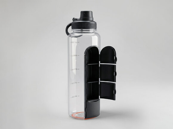 Бутылка для воды Electrolyte, черный