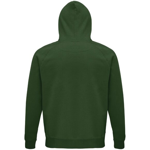 Толстовка унисекс Stellar, темно-зеленая