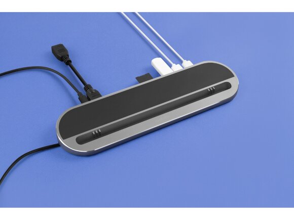 Хаб USB Type-C 3.0 для ноутбуков Falcon, черный Хаб USB Type-C 3.0 для ноутбуков Falcon, черный