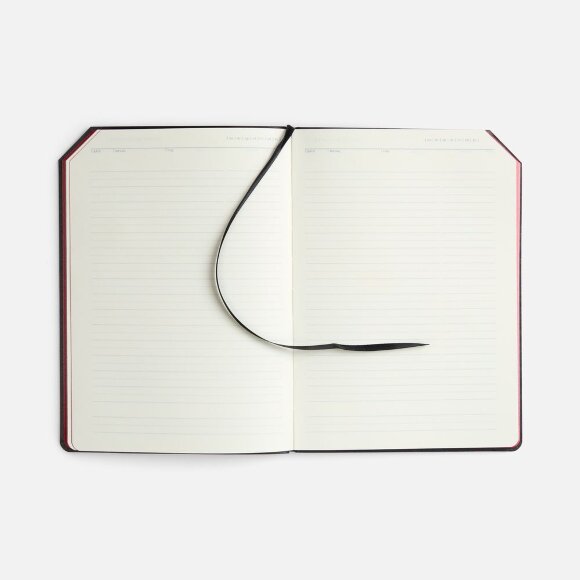 Ежедневник Espresso, недатированный, красный