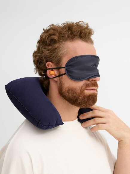 Набор для путешествий Essential, темно-синий Набор для путешествий Essential, темно-синий