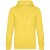 Толстовка с капюшоном унисекс King, желтая