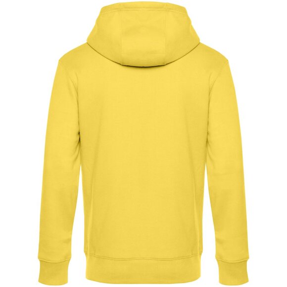 Толстовка с капюшоном унисекс King, желтая