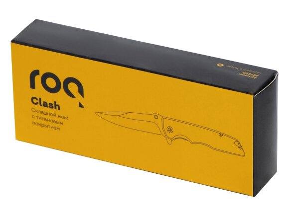 Складной нож с титановым покрытием Clash Складной нож с титановым покрытием Clash