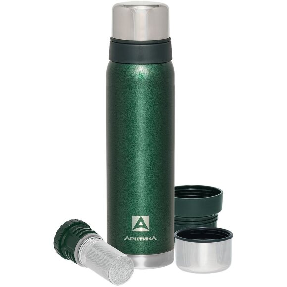Термос «Арктика 900» с ситечком, зеленый Термос «Арктика 900» с ситечком, зеленый
