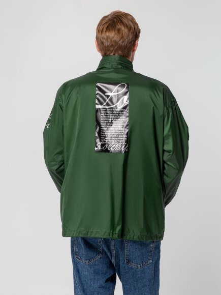 Ветровка из нейлона Surf 210, зеленая Ветровка из нейлона Surf 210, зеленая
