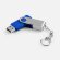 Флешка Twist, синяя, 8 Гб