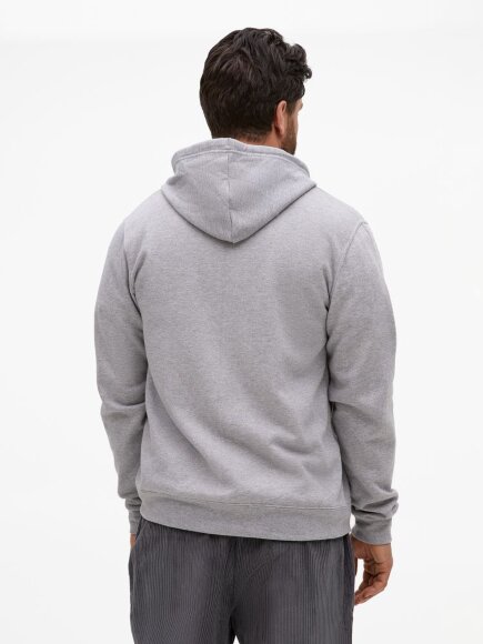 Толстовка унисекс Stone, серый меланж