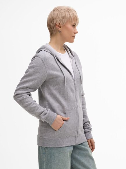 Толстовка унисекс Stone, серый меланж