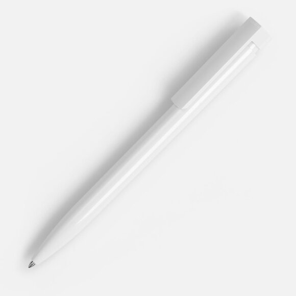 Ручка шариковая Liberty Polished, белая Ручка шариковая Liberty Polished, белая
