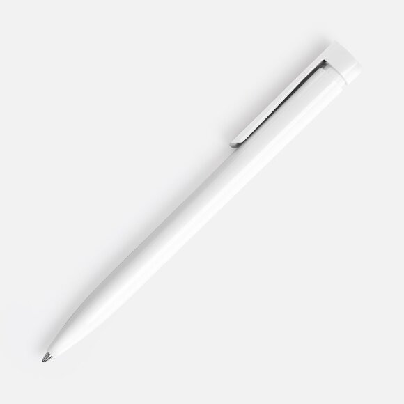 Ручка шариковая Liberty Polished, белая Ручка шариковая Liberty Polished, белая