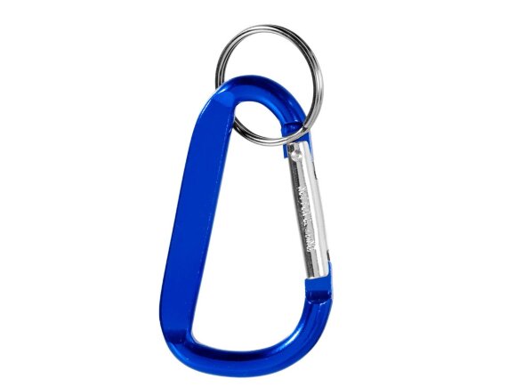Карабин с брелоком, синий Карабин с брелоком, синий