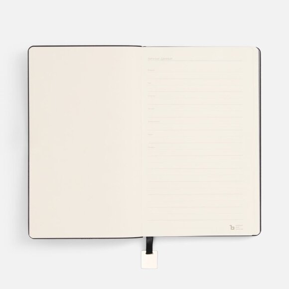 Ежедневник Shall Light, недатированный, черный