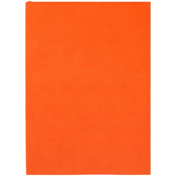 Ежедневник Flat, недатированный, оранжевый