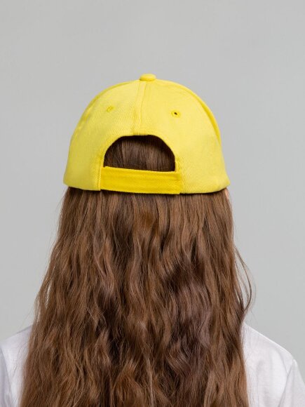 Бейсболка детская Standard Kids, желтая Бейсболка детская Standard Kids, желтая