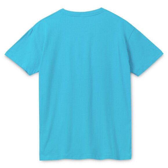 Футболка унисекс Regent 150, бирюзовая Футболка унисекс Regent 150, бирюзовая