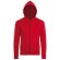 Толстовка унисекс Stone, красная