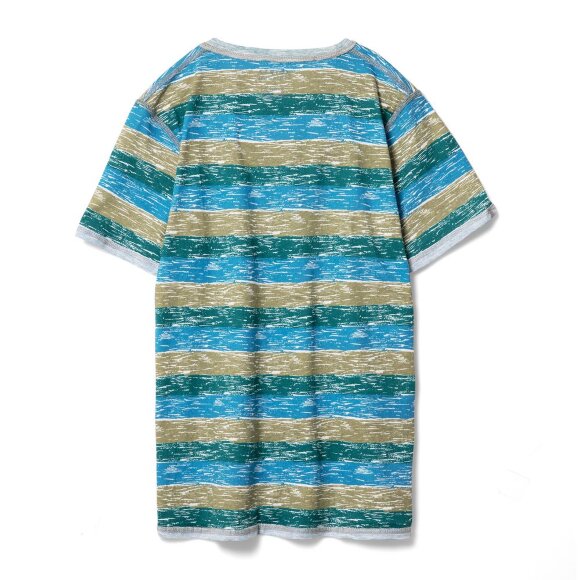 Футболка мужская Rayet двусторонняя, голубая с зеленым Футболка мужская Rayet двусторонняя, голубая с зеленым