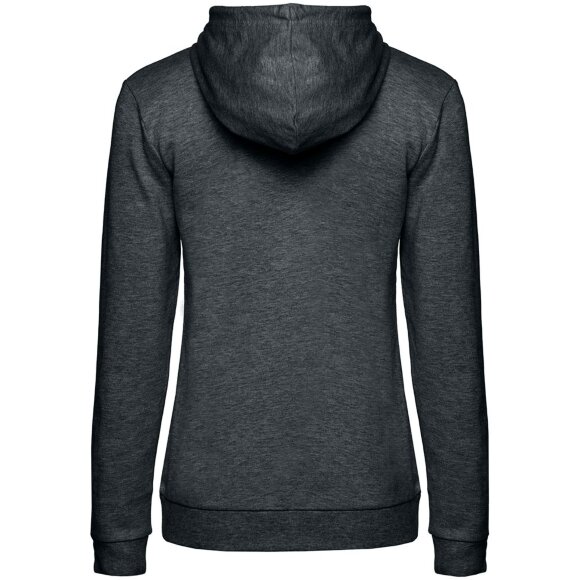 Толстовка с капюшоном женская Hoodie, серый меланж (антрацит) Толстовка с капюшоном женская Hoodie, серый меланж (антрацит)