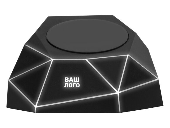 Док-станция Geo Dock с быстрой беспроводной зарядкой, черный с белой подсветкой. XOOPAR Док-станция Geo Dock с быстрой беспроводной зарядкой, черный с белой подсветкой. XOOPAR