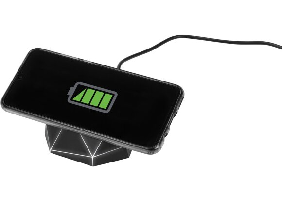 Док-станция Geo Dock с быстрой беспроводной зарядкой, черный с белой подсветкой. XOOPAR Док-станция Geo Dock с быстрой беспроводной зарядкой, черный с белой подсветкой. XOOPAR