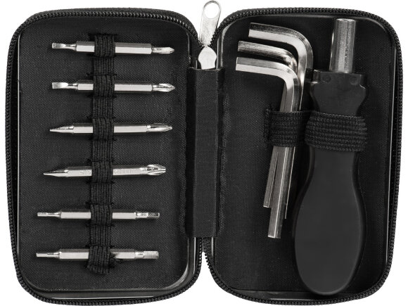 Набор отверток 10-в-1, серебристый Набор отверток 10-в-1, серебристый