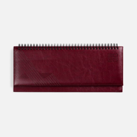 Планинг Faro, датированный, бордовый