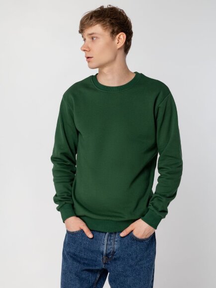 Толстовка Unit Toima Heavy, темно-зеленая Толстовка Unit Toima Heavy, темно-зеленая