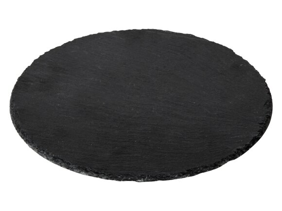 Круглая доска Moon для закусок, сланцевая 25 см Круглая доска Moon для закусок, сланцевая 25 см