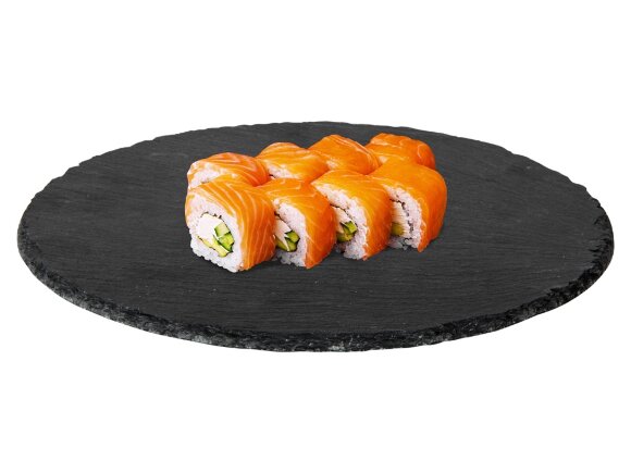 Круглая доска Moon для закусок, сланцевая 25 см Круглая доска Moon для закусок, сланцевая 25 см