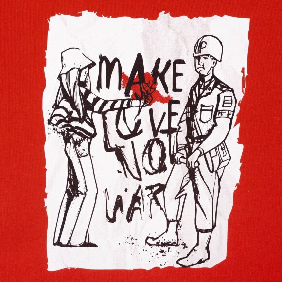 Толстовка Make Love, красная Толстовка Make Love, красная
