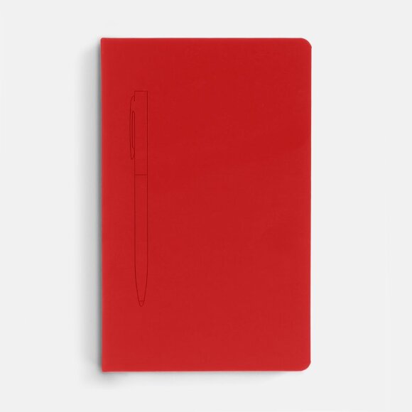 Ежедневник Magnet Shall, недатированный, красный Ежедневник Magnet Shall, недатированный, красный