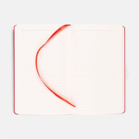 Ежедневник Magnet Shall, недатированный, красный Ежедневник Magnet Shall, недатированный, красный