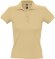 Рубашка поло женская People 210, бежевая